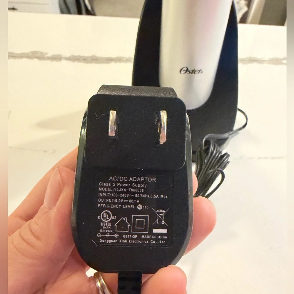 Oster Silver and Black Electric Wine Opener